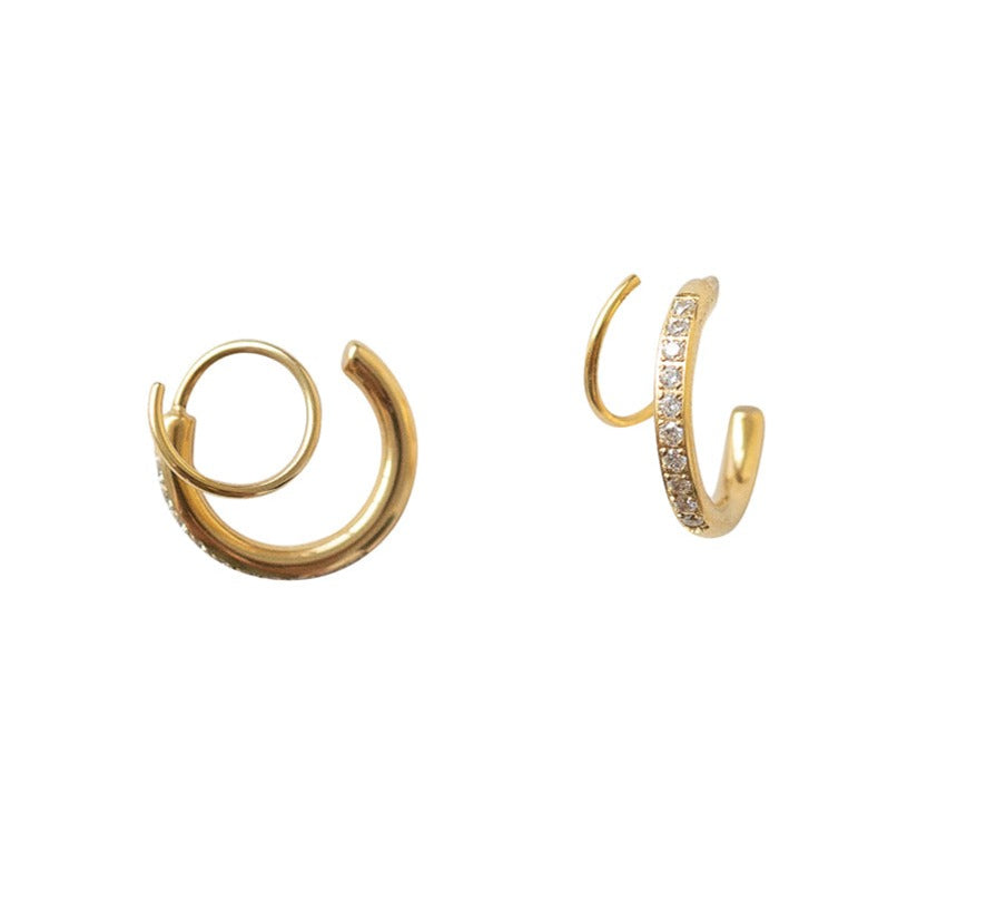 Seeing Double Twist Hoops