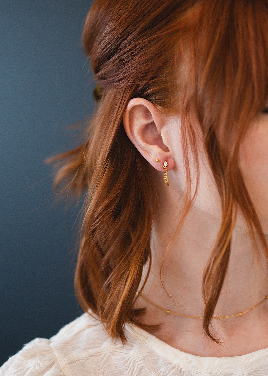 Set the Bar Backdrop Earrings