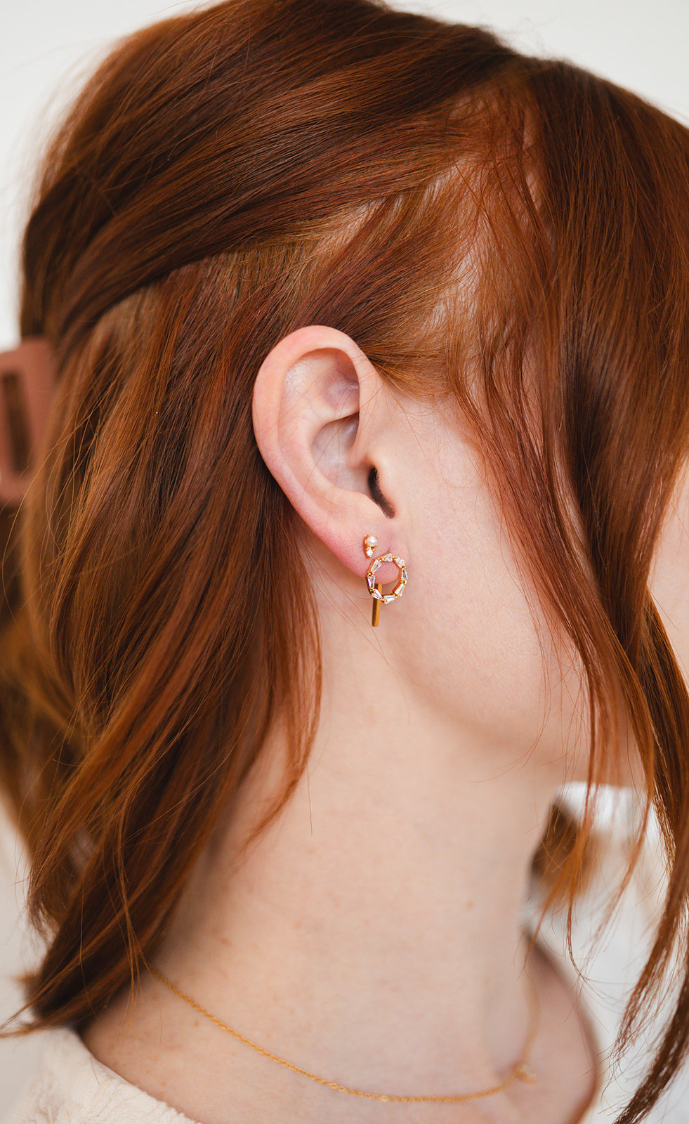 Set the Bar Backdrop Earrings