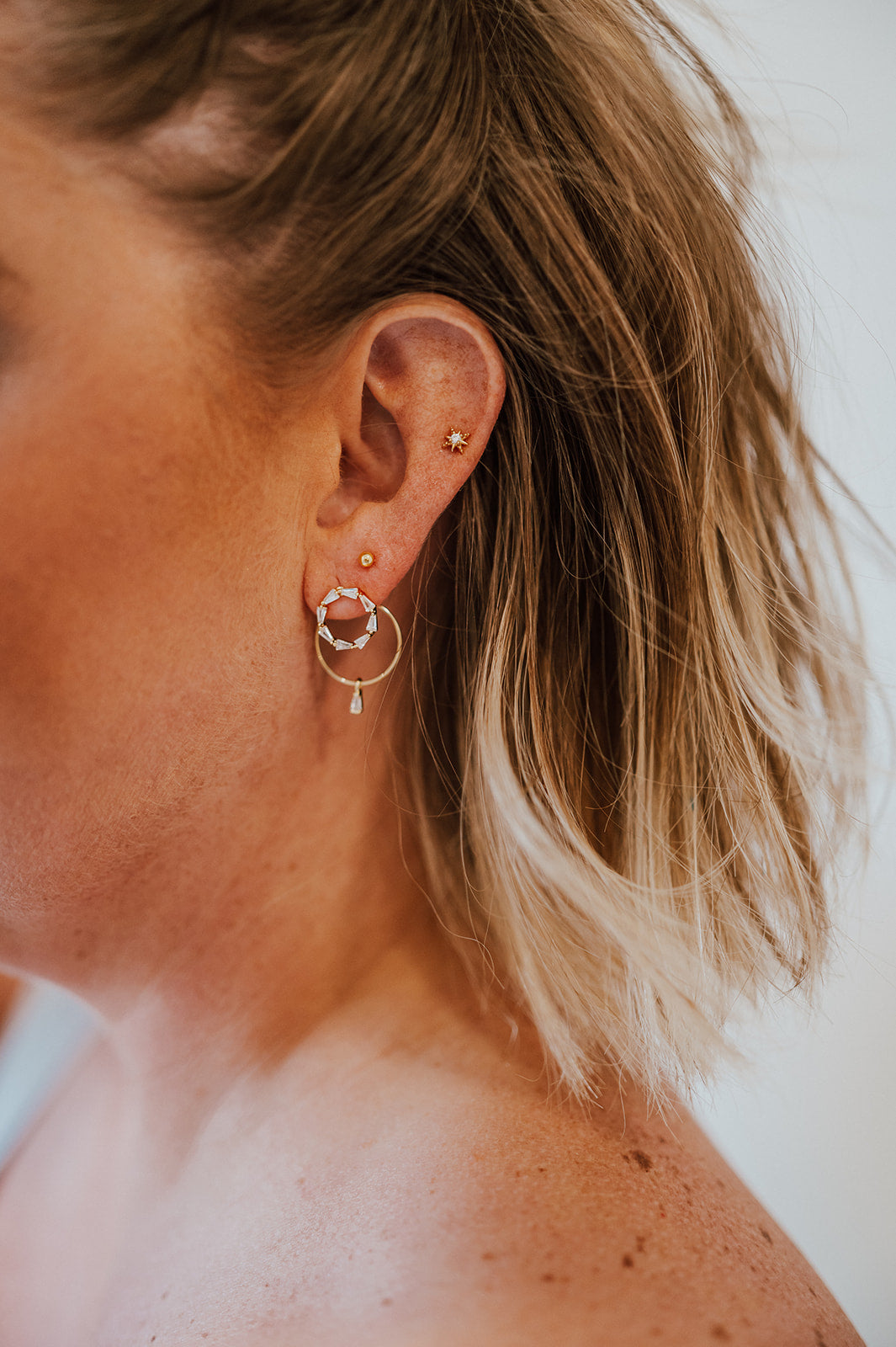 Golden Snitch Sleeper Stud Earring