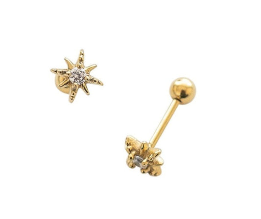 North Star Sleeper Stud Earring