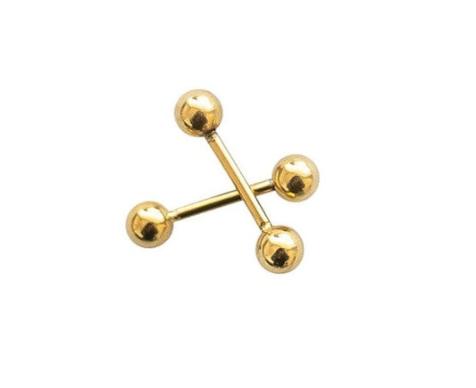 Golden Snitch Sleeper Stud Earring