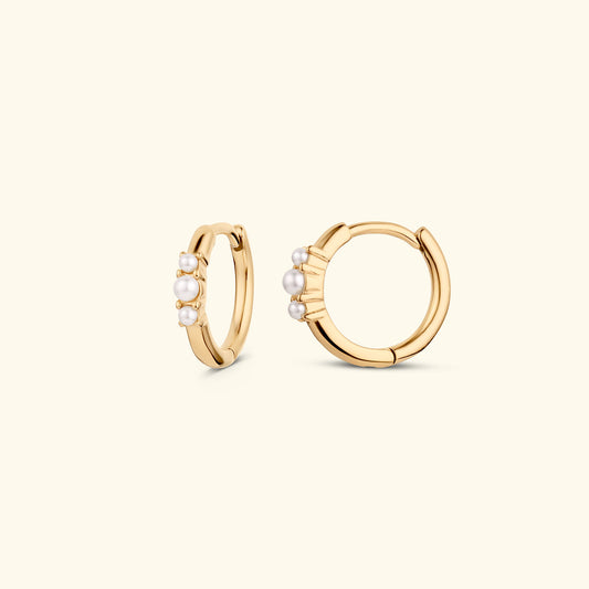 Pearl Hoops