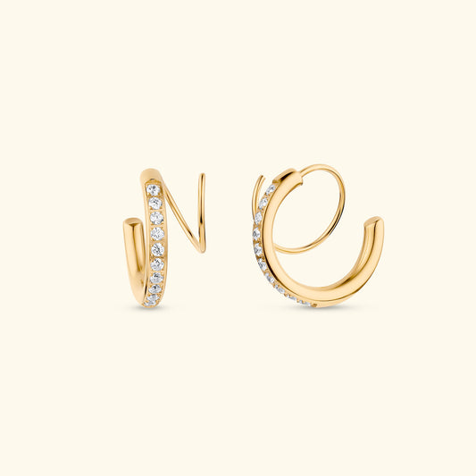 Seeing Double Twist Hoops